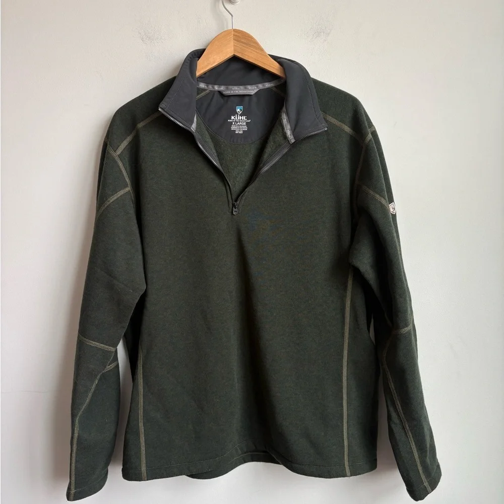 KUHL  Revel Quarter-Zip Fleece Sweater XL